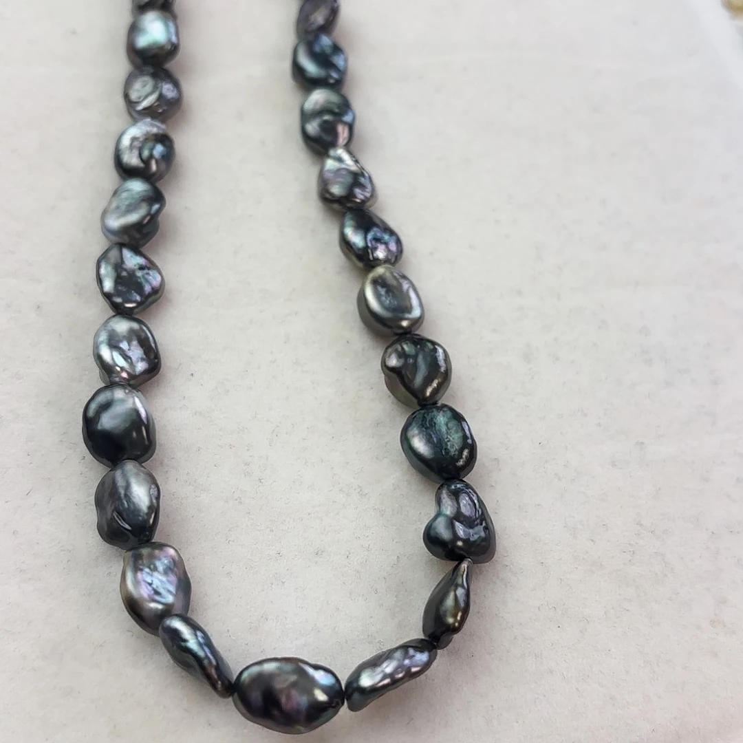 银S925镶嵌颈饰海水珍珠