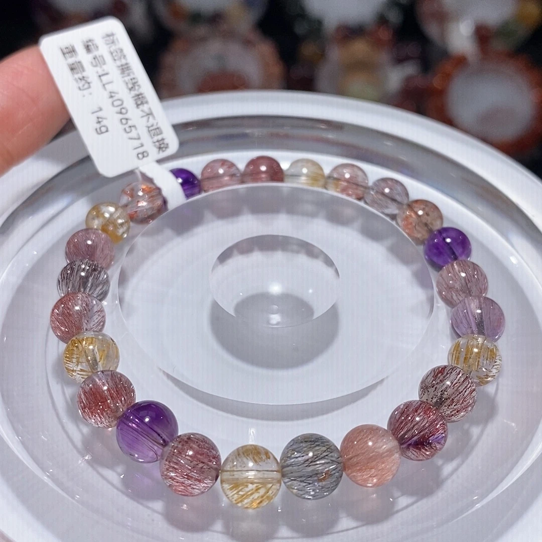 水晶未镶嵌手链F仙女超七7.5