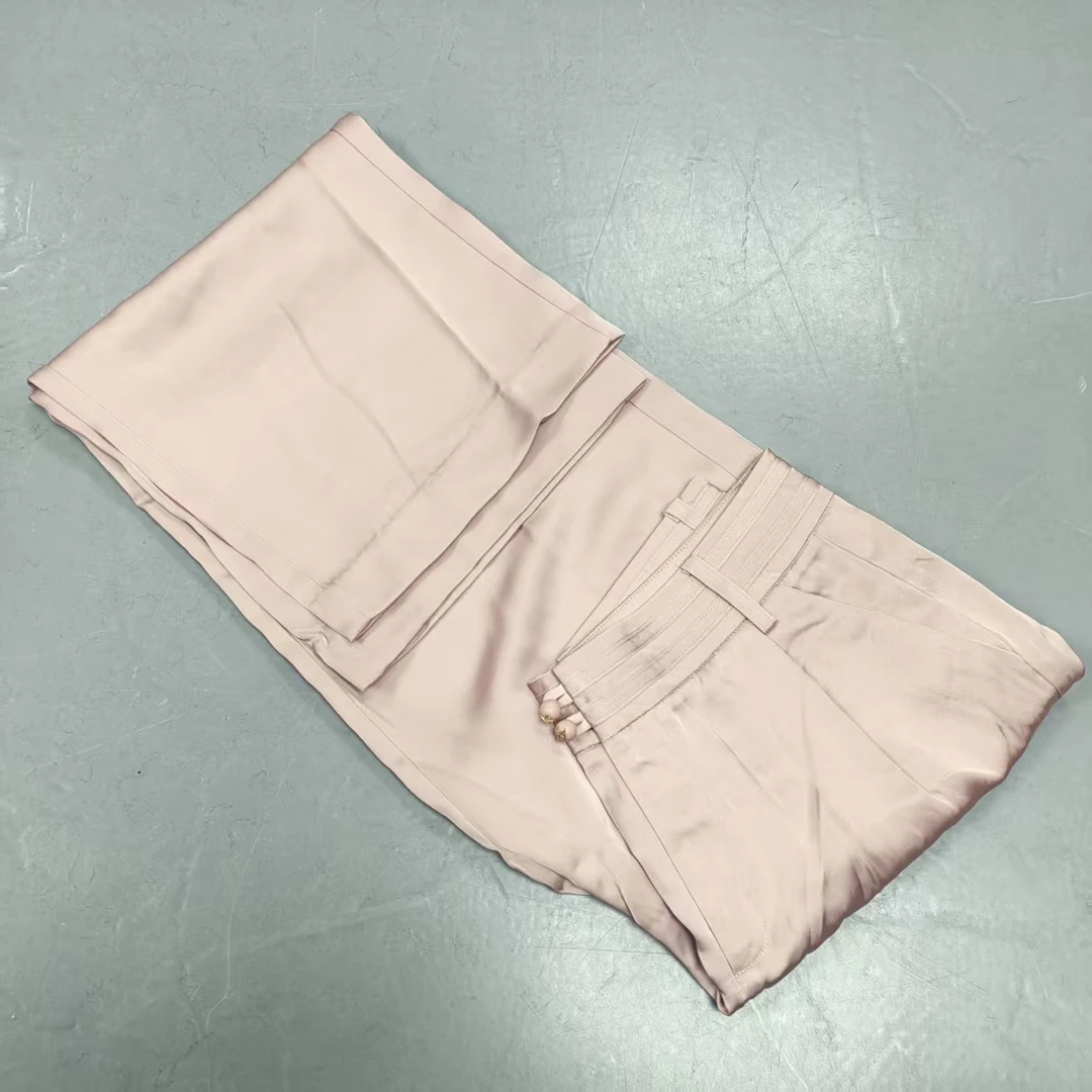 【南油玲姐】粉色休闲裤K8888