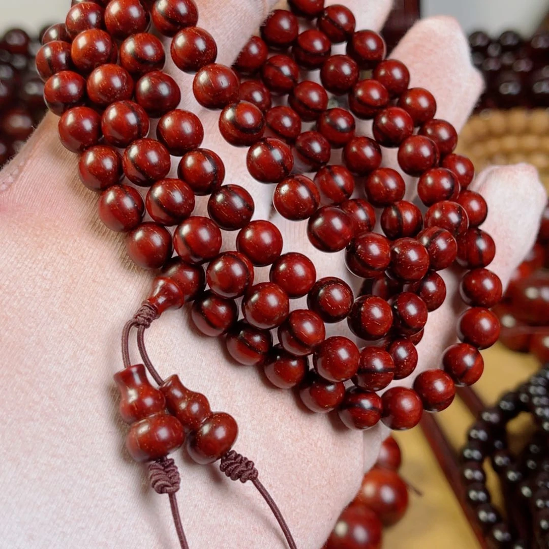 钢***丝小叶紫檀手串/手链