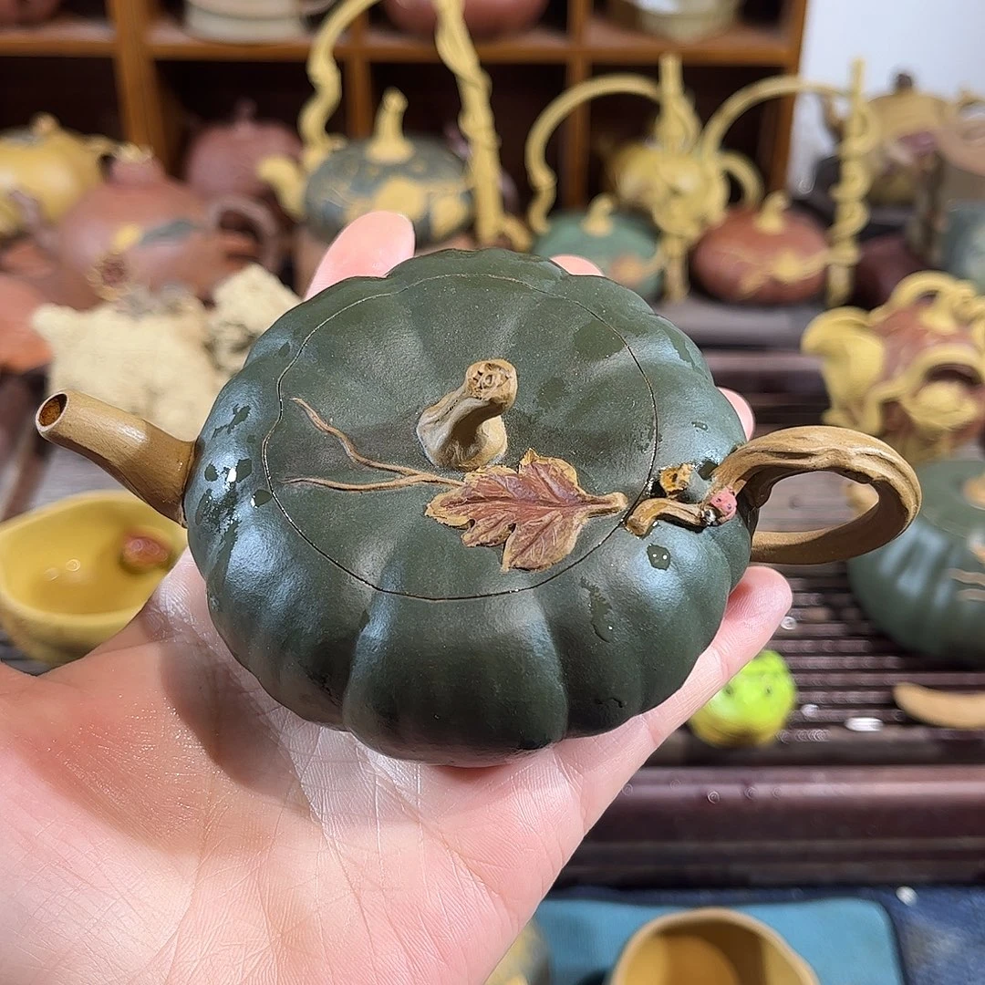 茶宠紫砂紫砂南瓜