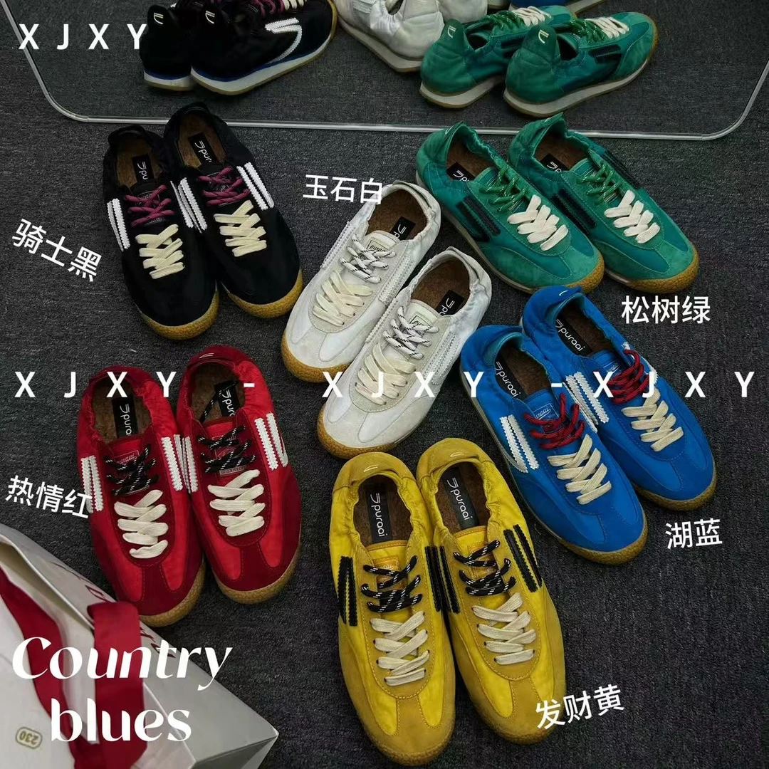 耐磨见外包装透气系带耐脏跑步鞋时尚欧若智性风休闲百搭情侣