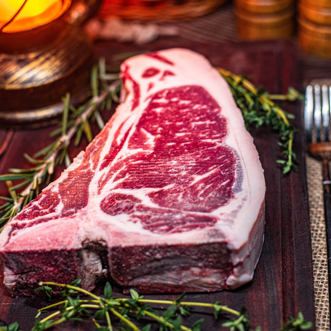 原切牛排澳洲安格斯谷饲300天3+T骨牛排菲力西冷双层融合