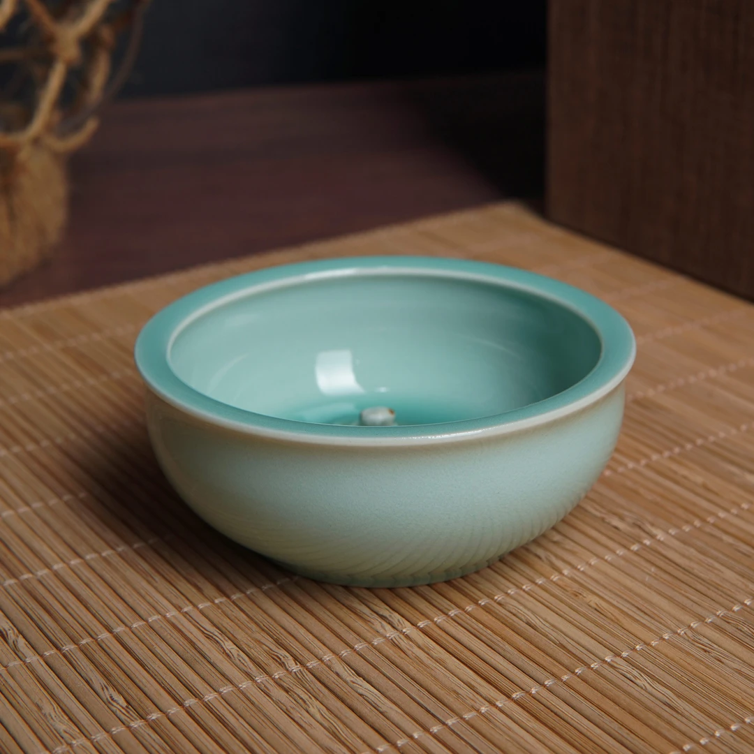 龙泉窑宋韵仿古手工主人杯单杯陶瓷功夫茶杯子品茗杯盏青瓷呱呱杯