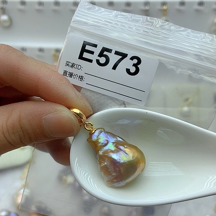 淡水珍珠颈饰银S925镶嵌