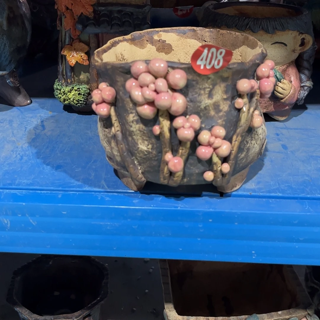 408 号陶然花器手工花盆