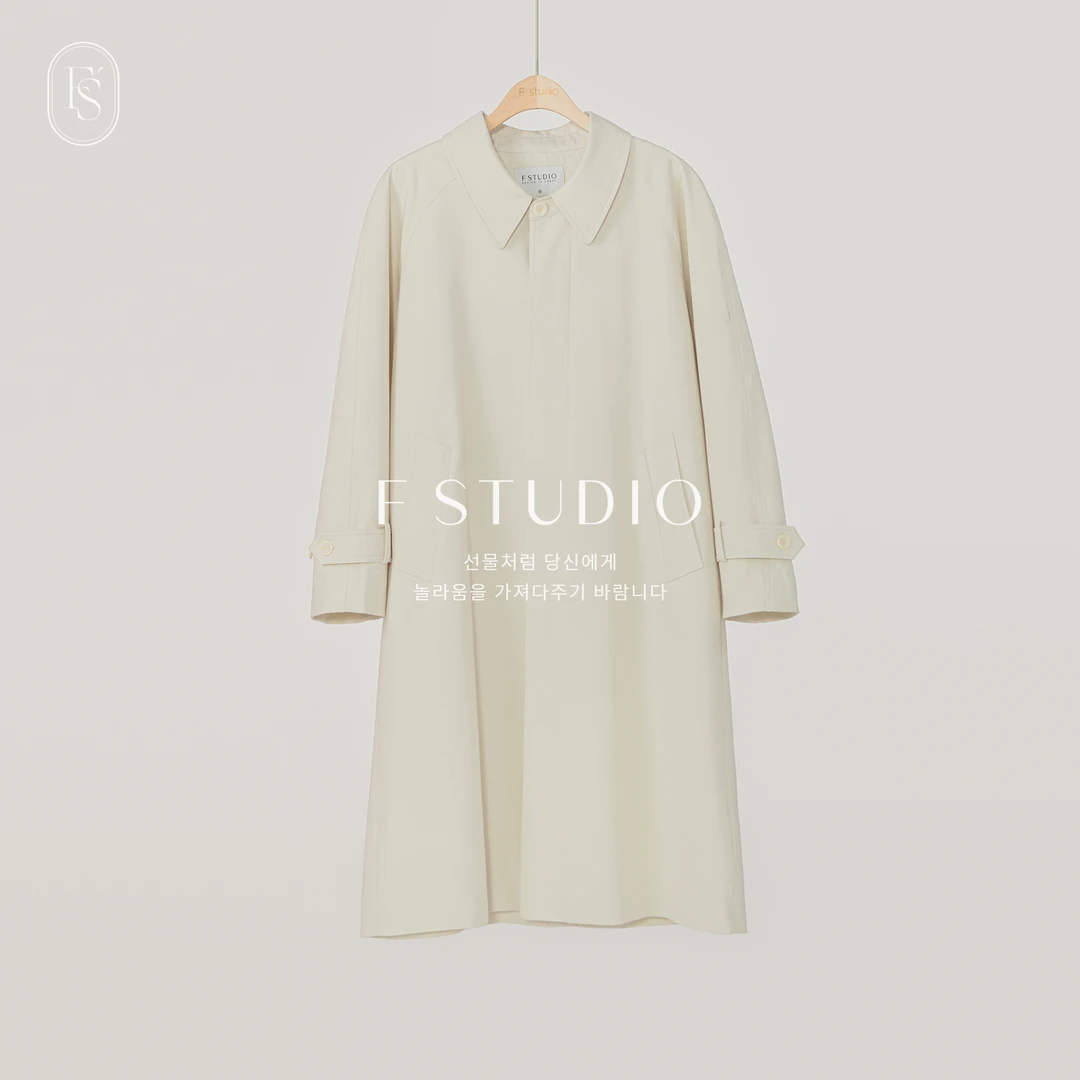 法儿家【温柔春风】FS501W023单排扣风衣【YY专属】