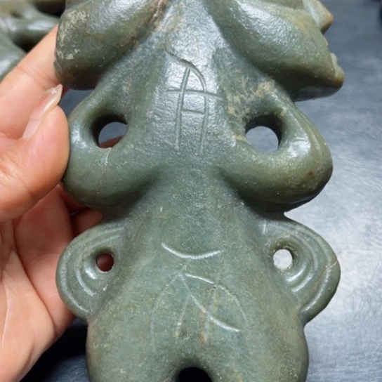 吊坠白玉菩提把件