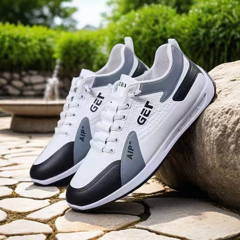 男鞋板鞋休闲鞋2025年春秋男士时尚百搭轻便时尚经典潮流平底男鞋