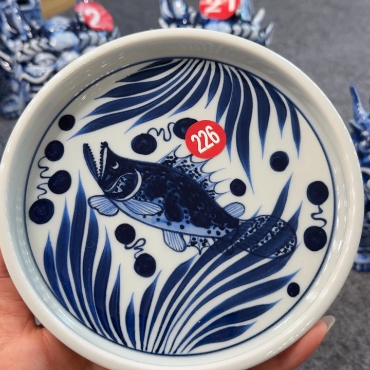 【闪购商品】坦**惧景德镇手工手绘陶瓷