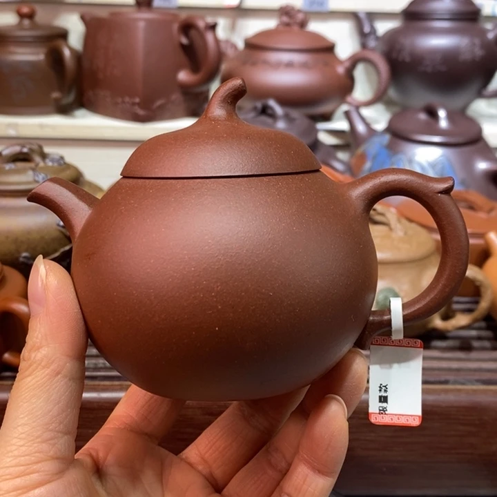 紫砂茶壶微瑕处理一把