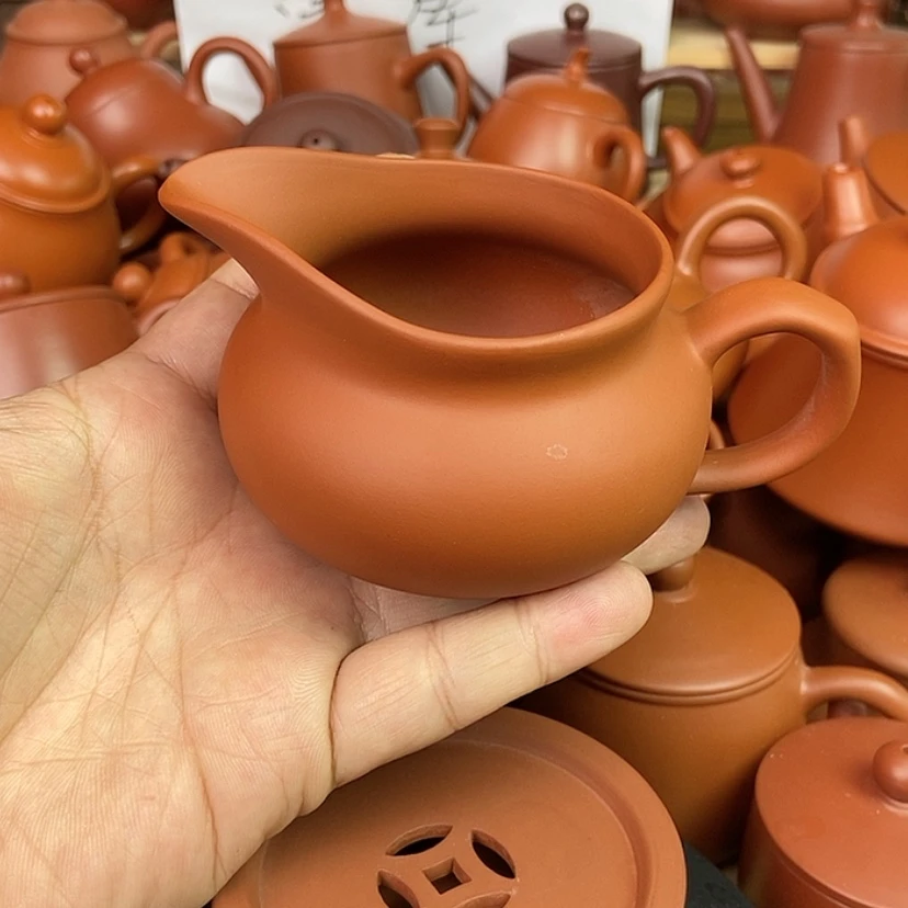 【闪购商品】茶壶朱泥150cc