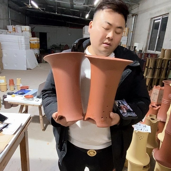 紫砂花盆紫砂花盆