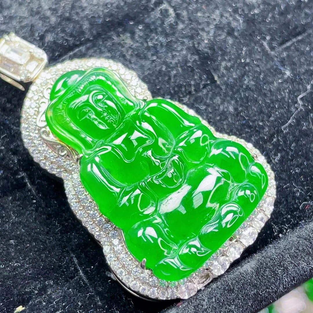 翡翠未镶嵌颈饰888