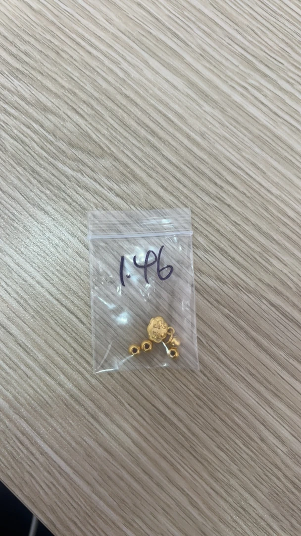 足金999 富贵+金珠