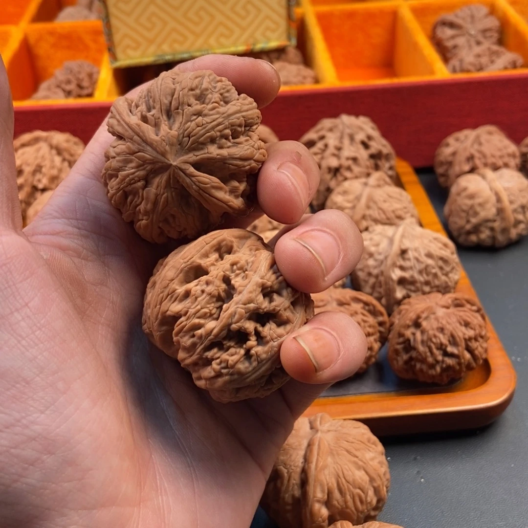 老***童吊坠文玩核桃粗筋43全品