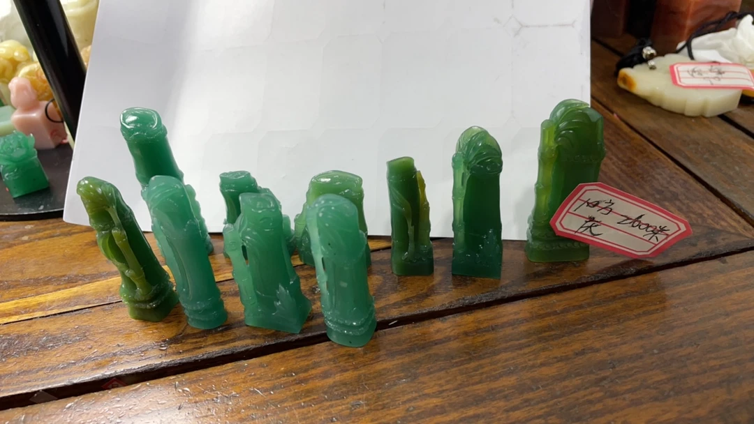 雅安绿印章印石印章