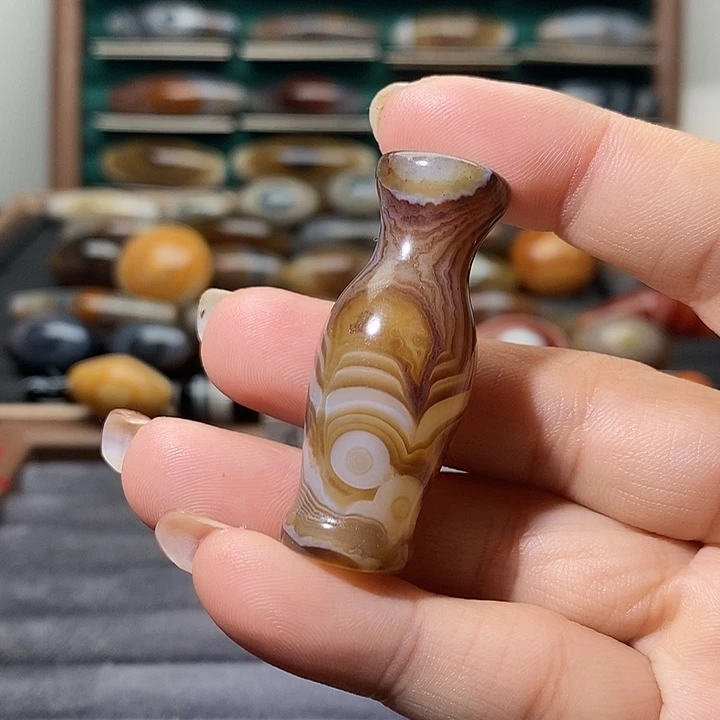 玛瑙/玉髓未镶嵌吊坠(不含链)