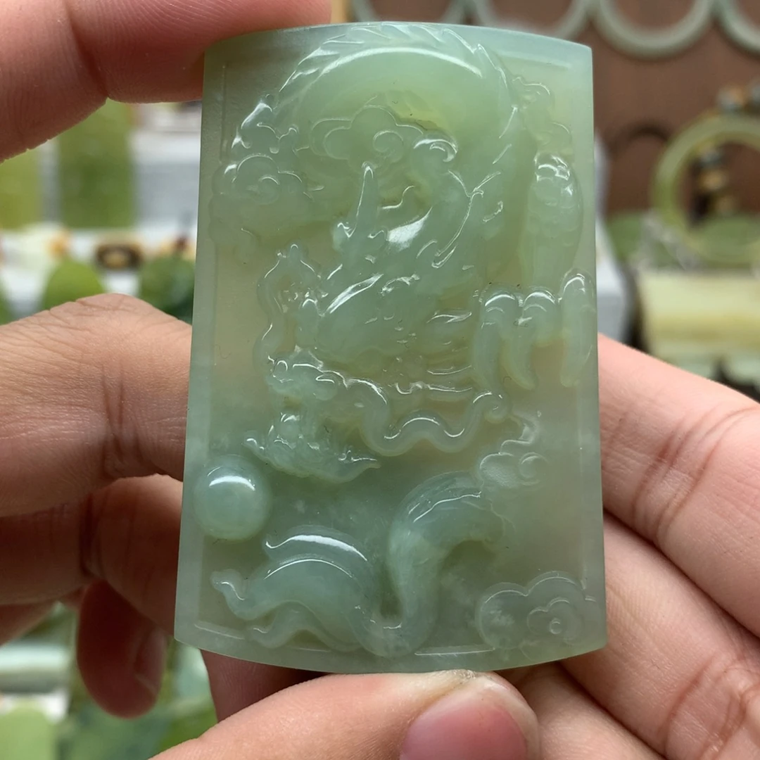 岫玉未镶嵌吊坠(不含链)