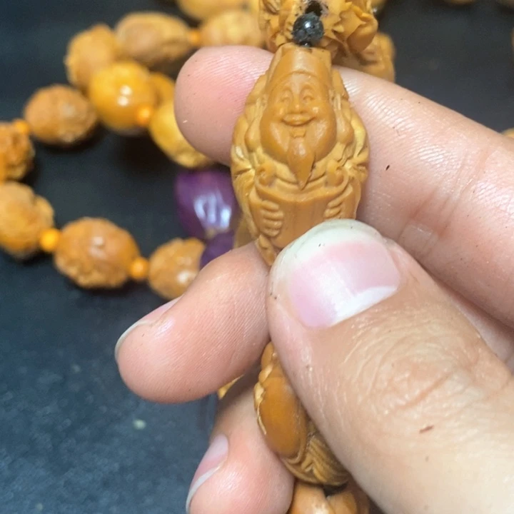 手串/手链橄榄核橄榄微瑕财神