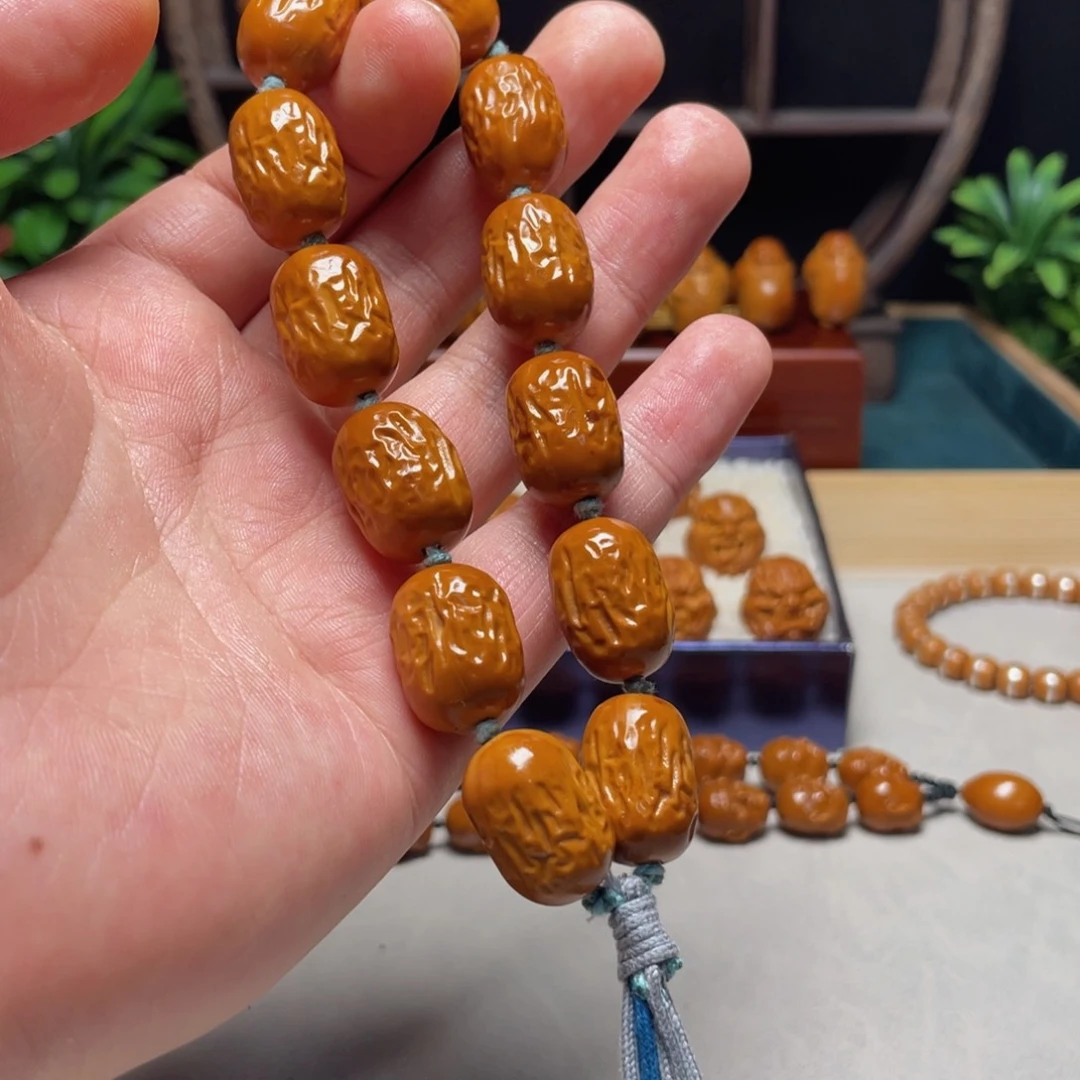 手串/手链橄榄核比****。橄榄核