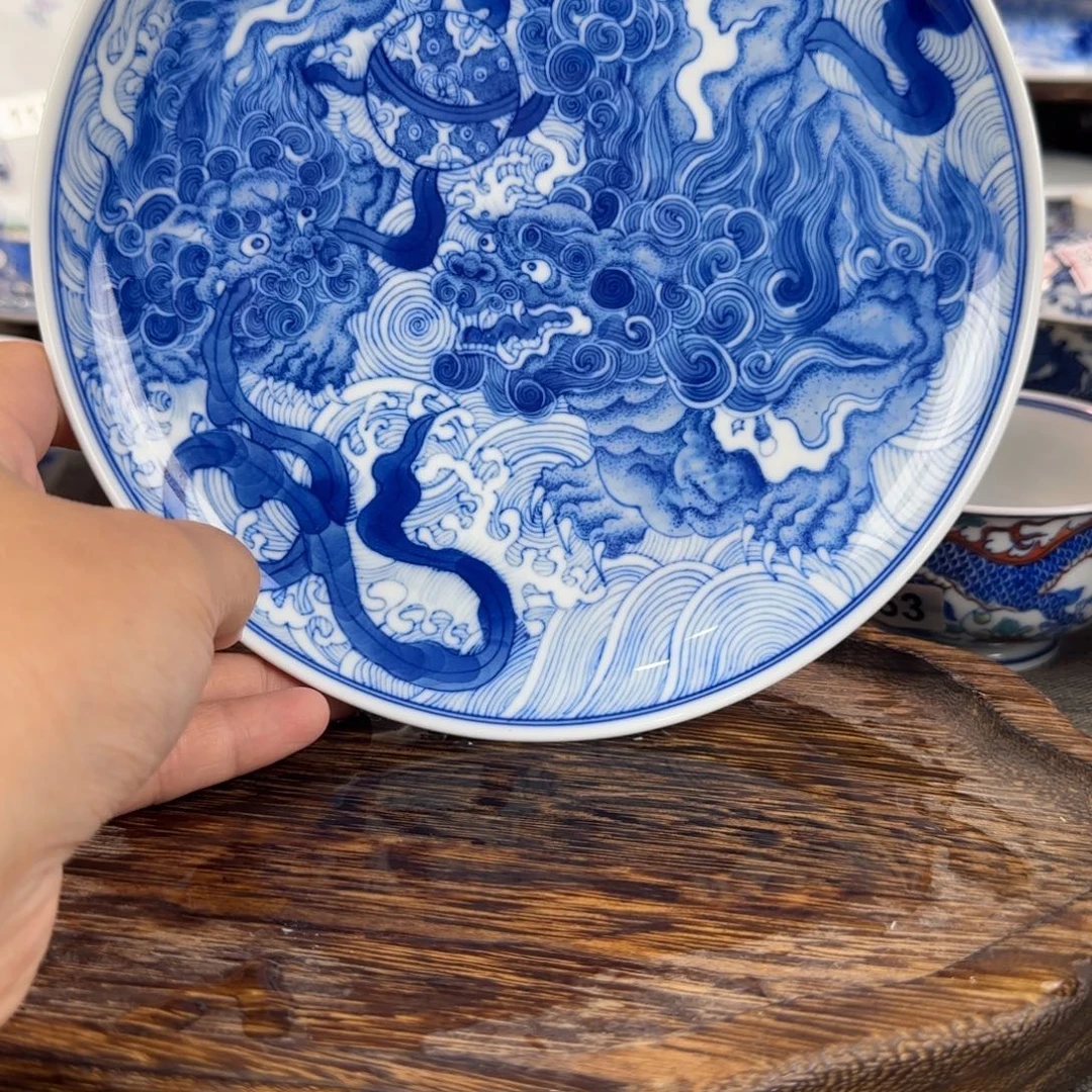 瓷片景德镇手绘青花茶器290