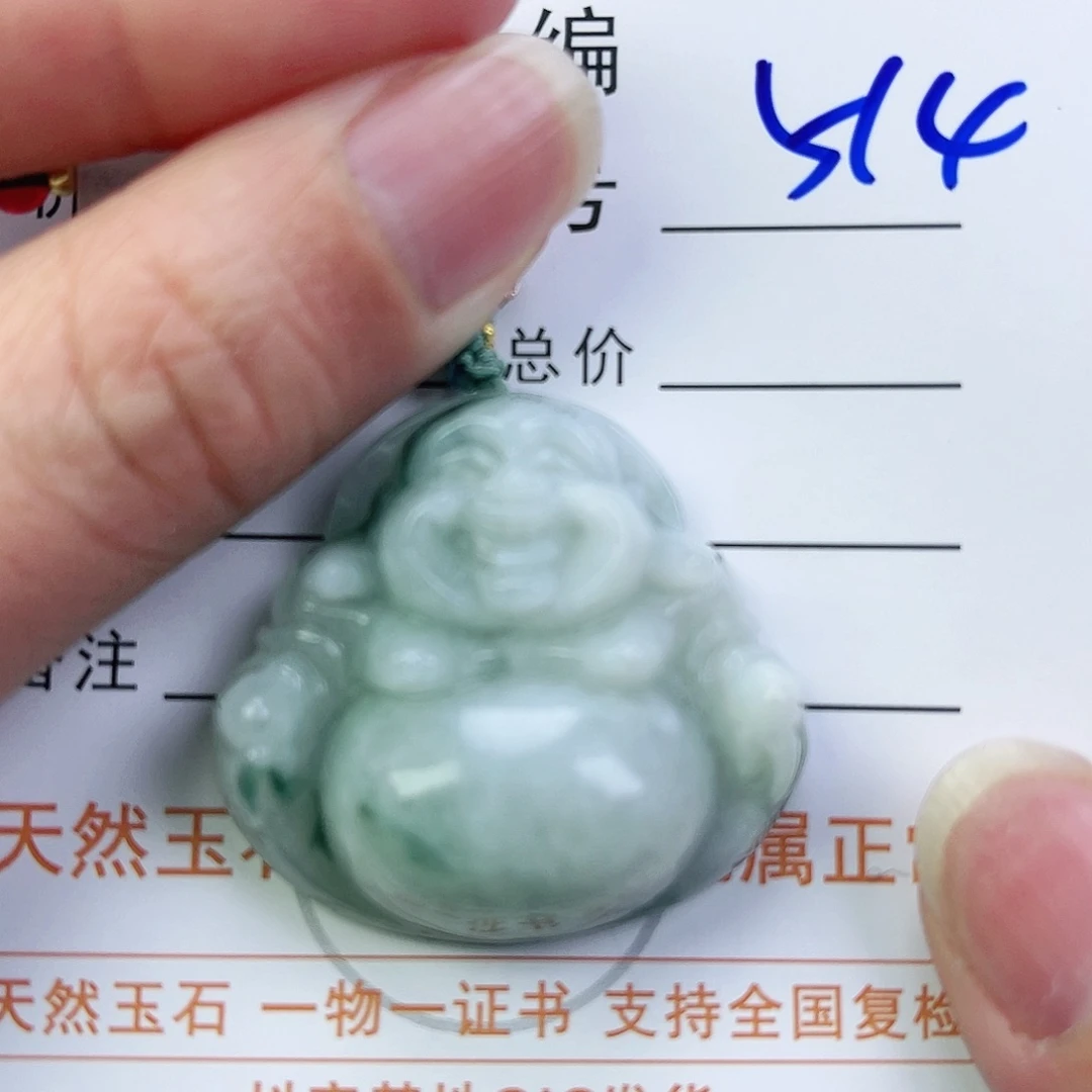 翡翠颈饰未镶嵌佛公