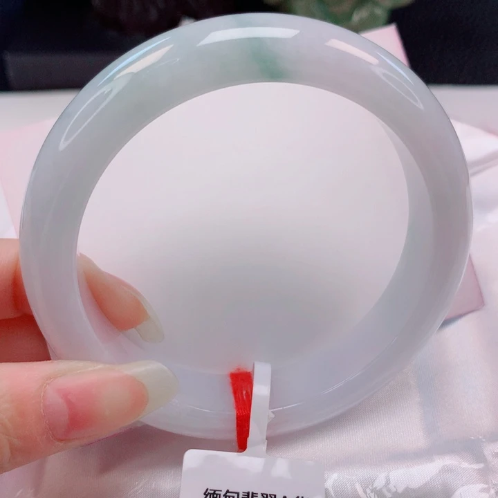 翡翠未镶嵌手镯60圈