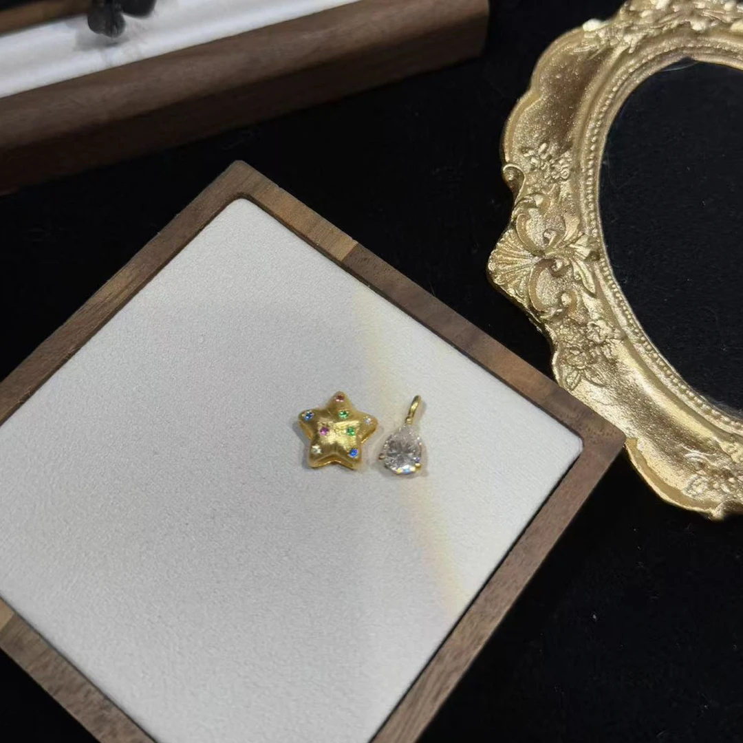 足金精品工艺吊坠