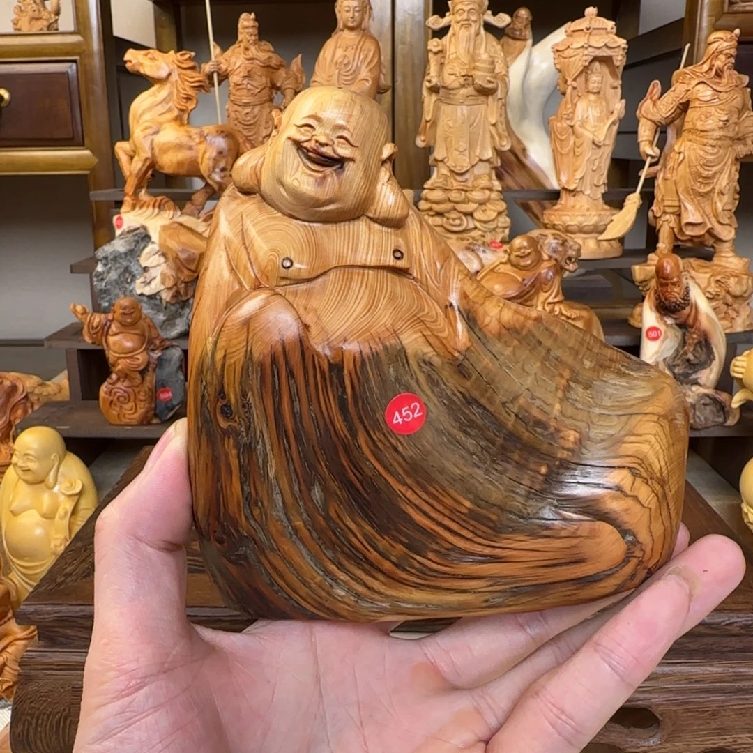 崖柏小木匠艺雕一物一拍