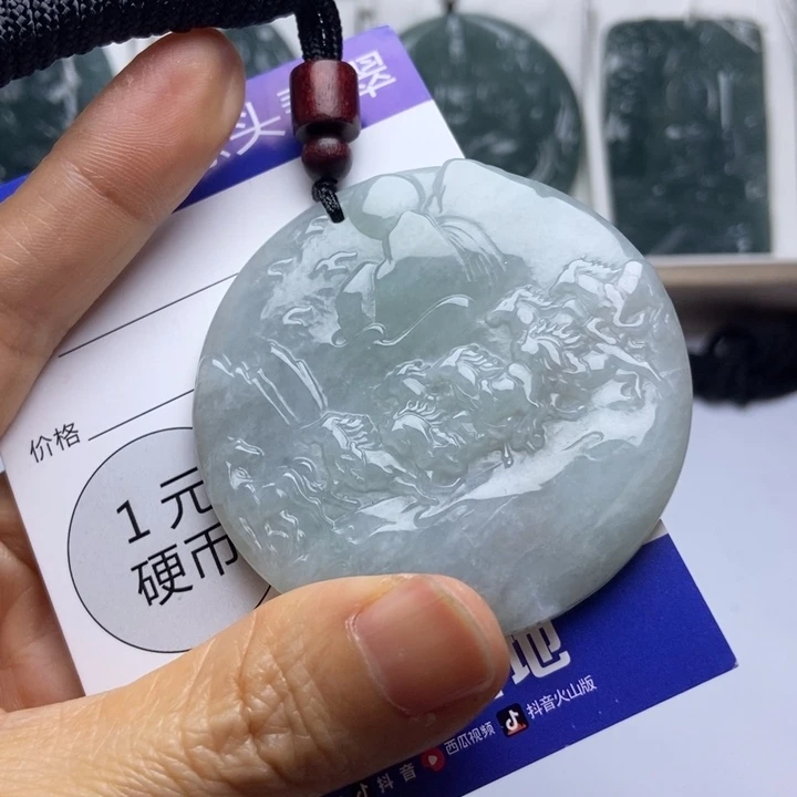 颈饰未镶嵌翡翠翡翠