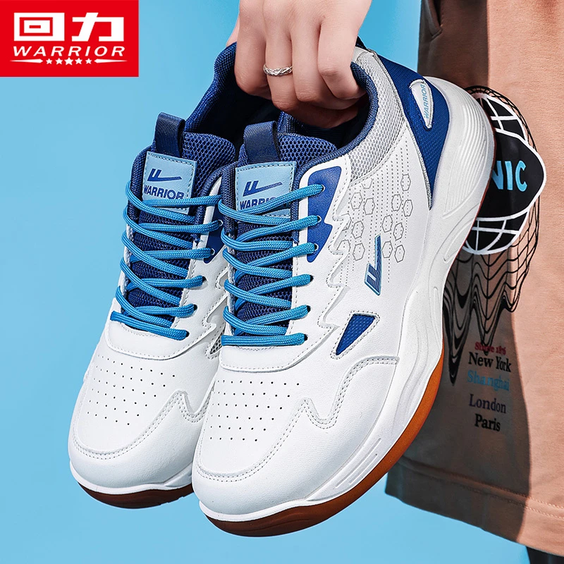 回力专业羽毛球鞋男款款青少年训练鞋防滑减震透气轻便休闲运动鞋