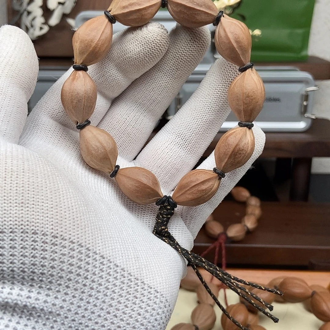 橄榄核手串1523三面佛精品