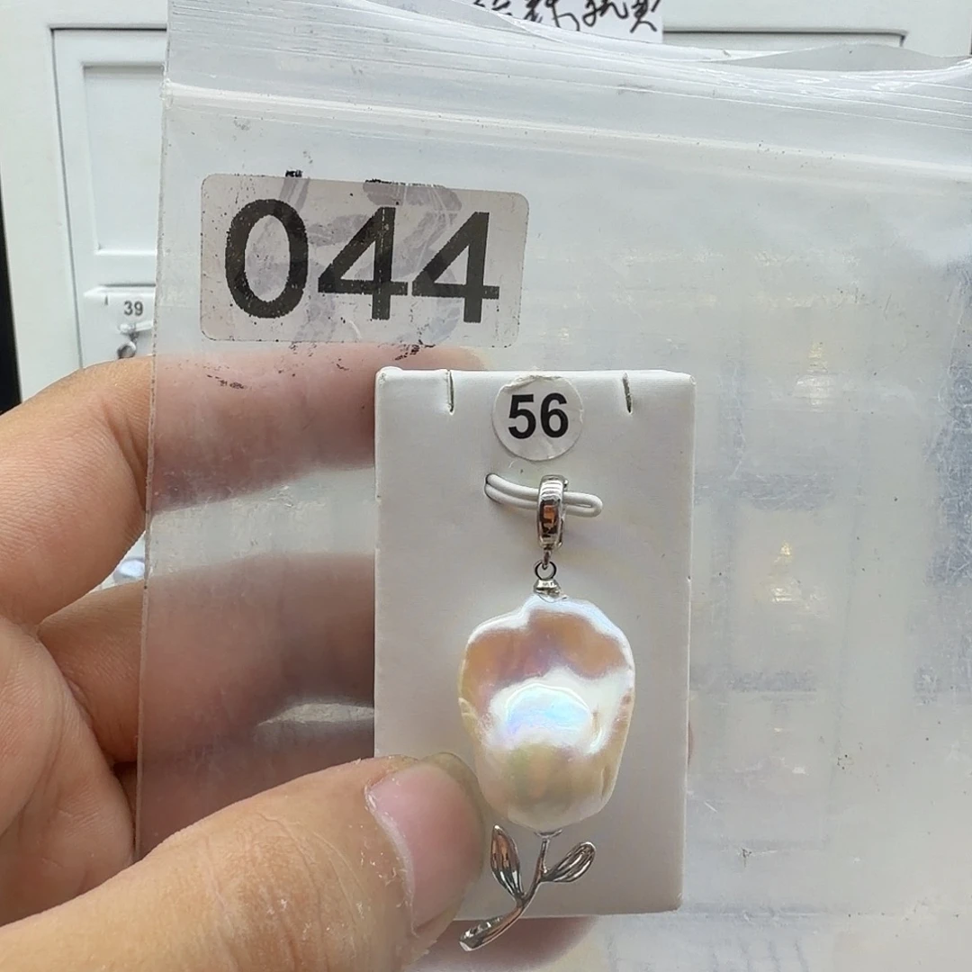 颈饰合金淡水珍珠