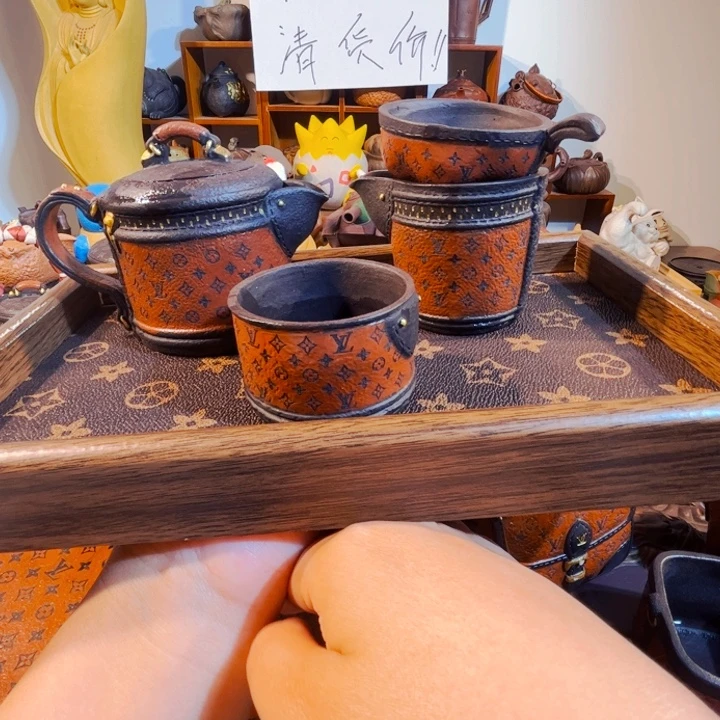 拼配泥茶壶纯手工制作过程就是