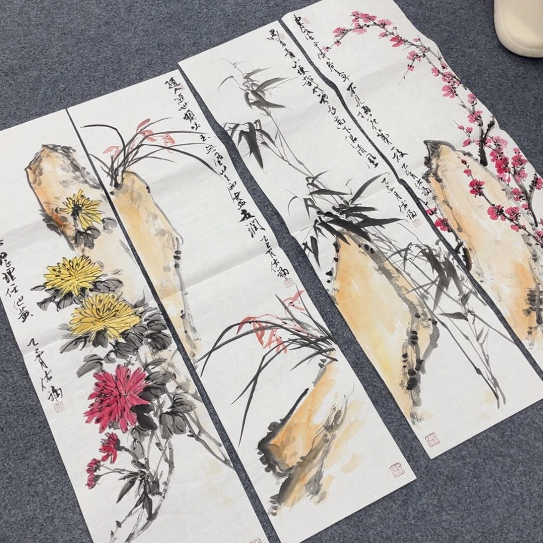 国画手绘国画欣赏一下