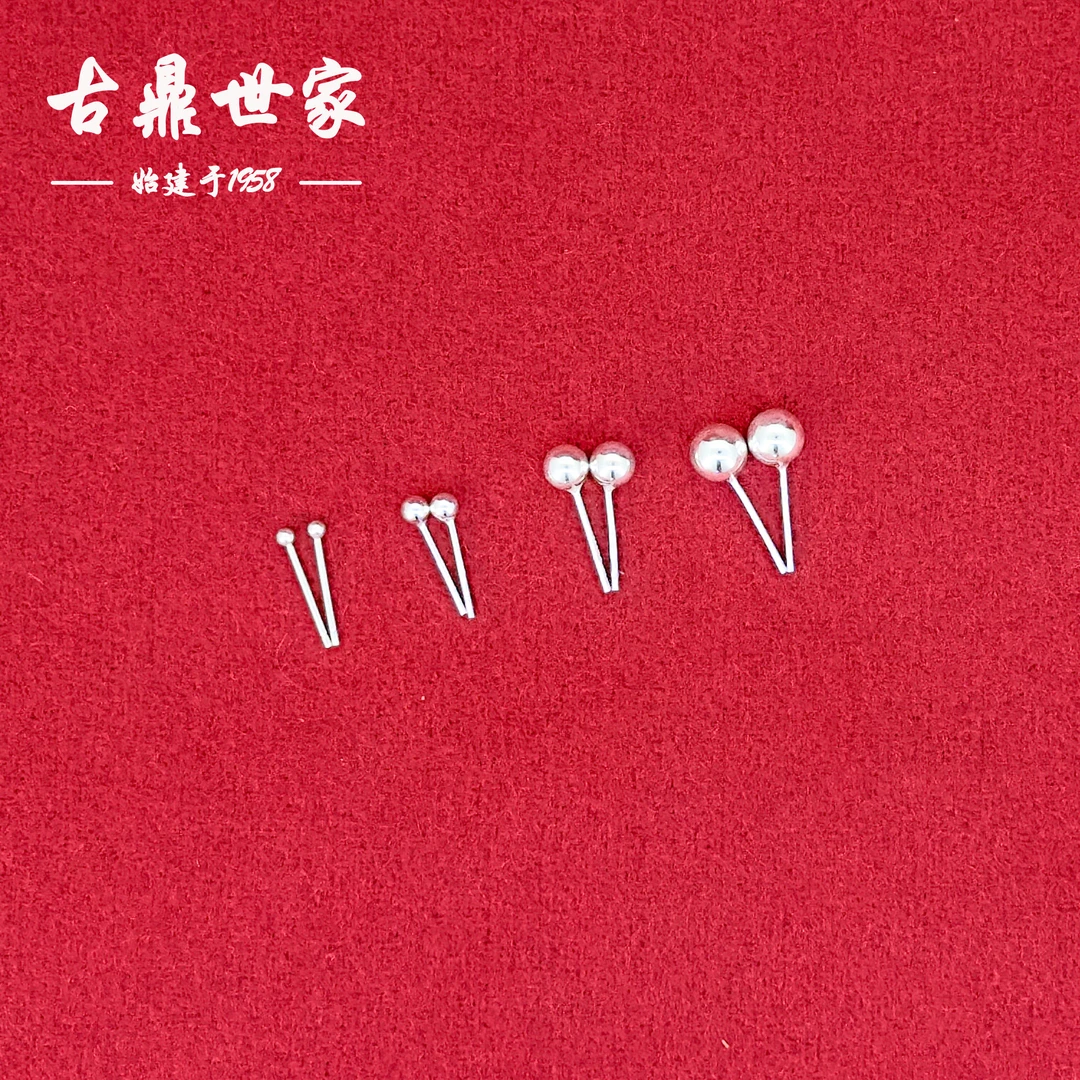 足银耳饰 钉素款耳环福利款穿搭配饰养耳洞小巧免摘精致耳骨钉