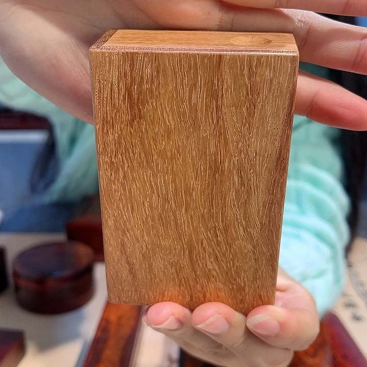 大果紫檀（缅甸花梨）粗支烟盒