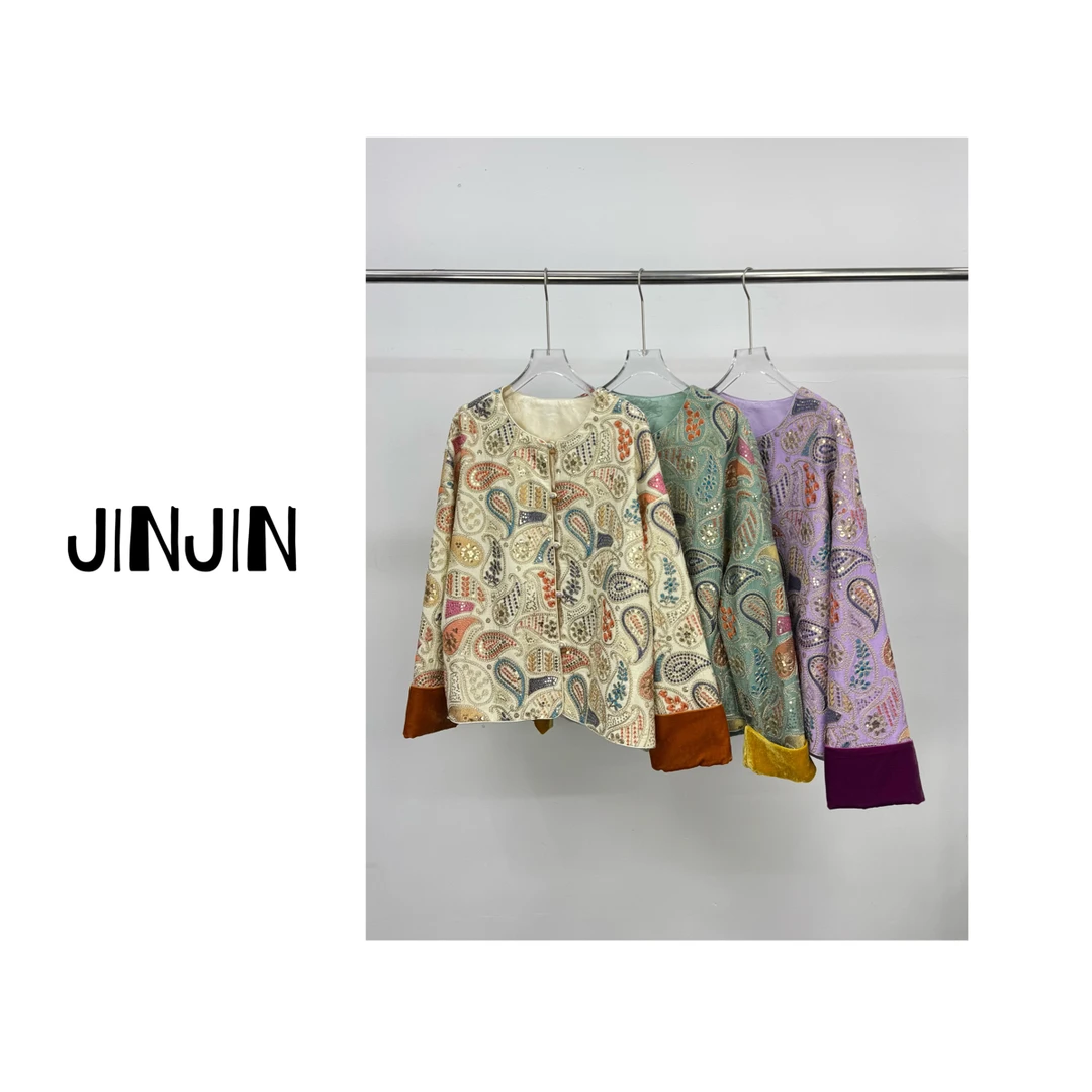 【JINJIN】2025秋冬新款小众设计款外套（5608）NO退NO换