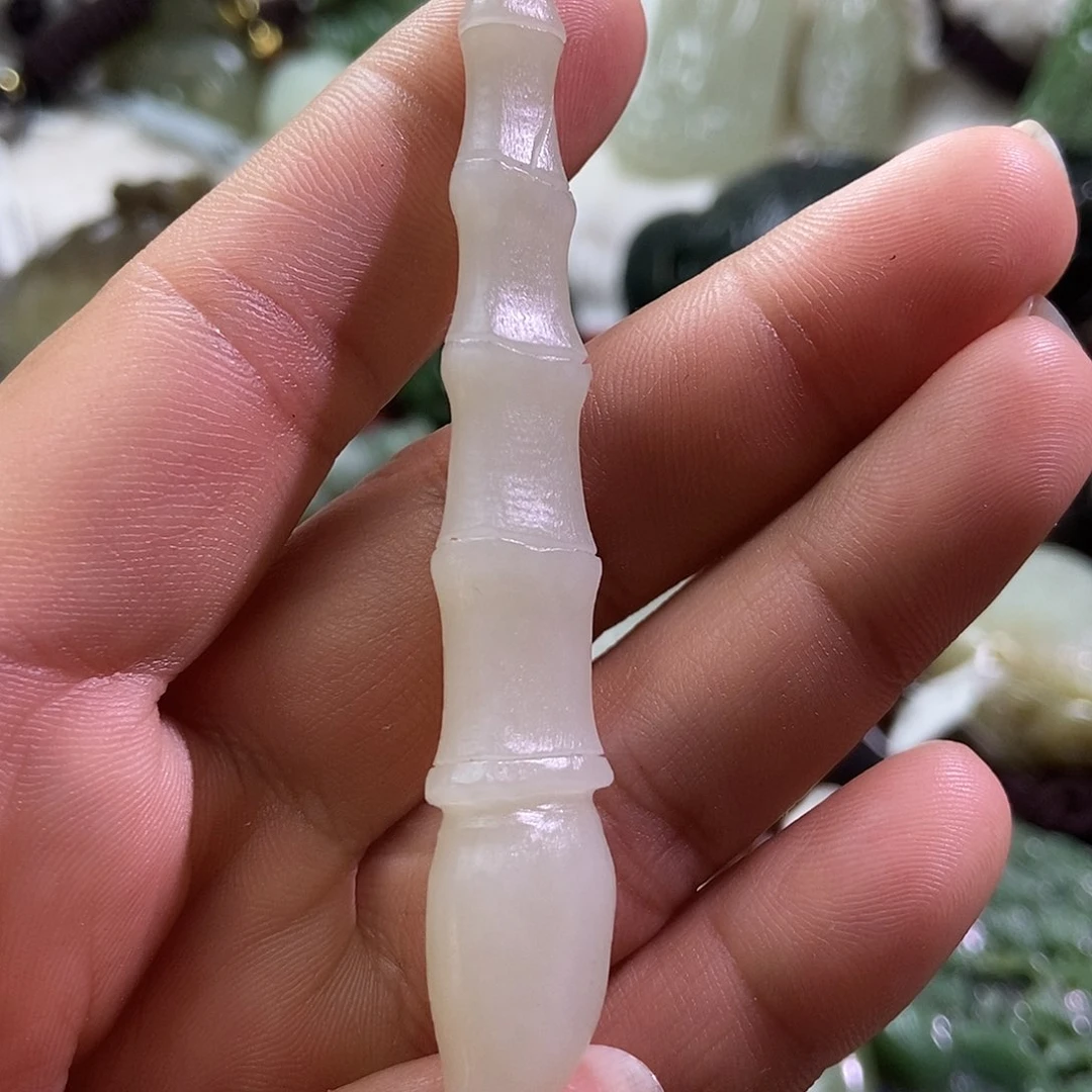 和田玉（糖玉）颈饰未镶嵌