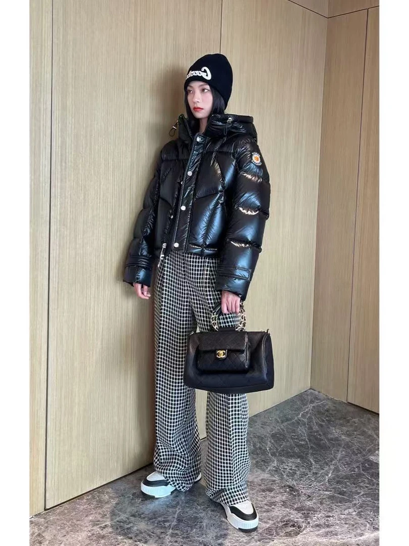 格子休闲裤87393