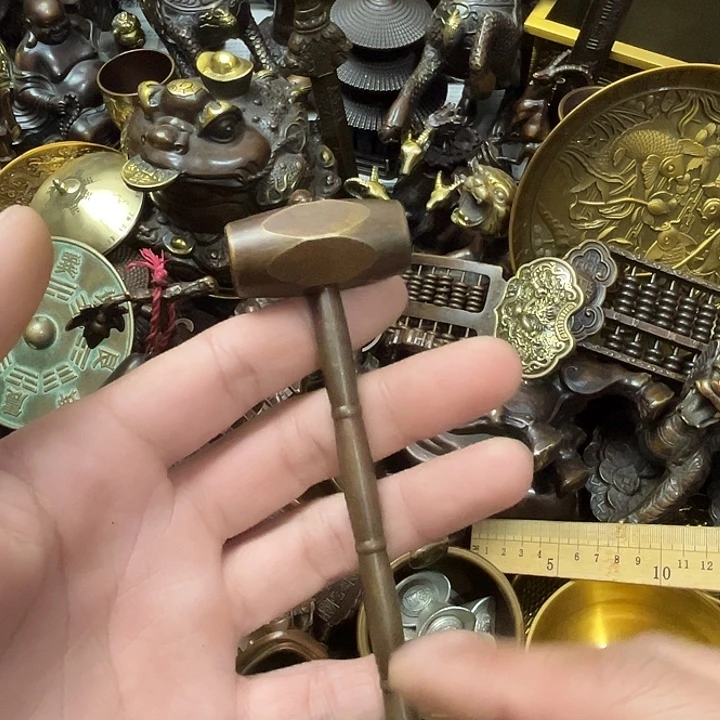 顺顺利利，铜器摆件