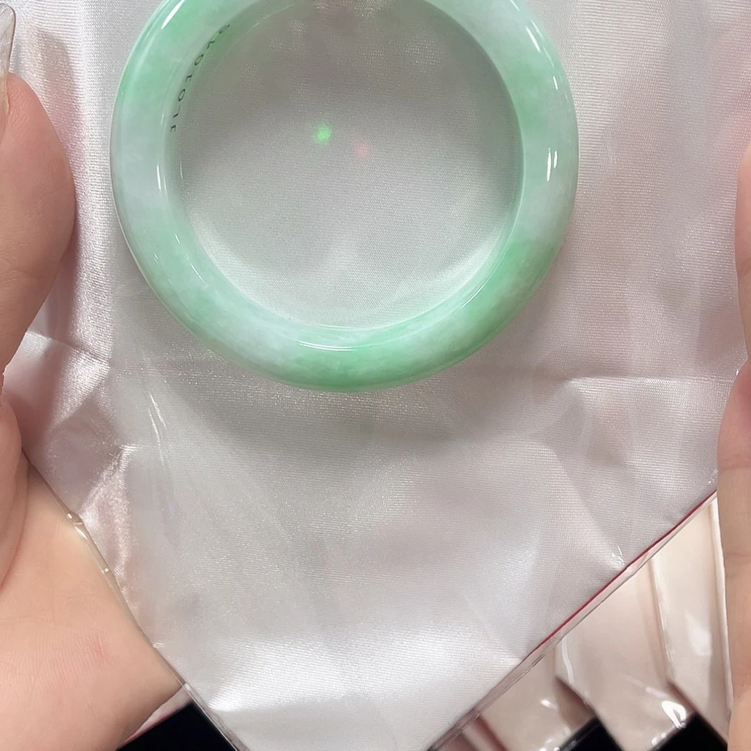 翡翠未镶嵌手镯天然缅甸A货翡翠手镯3号