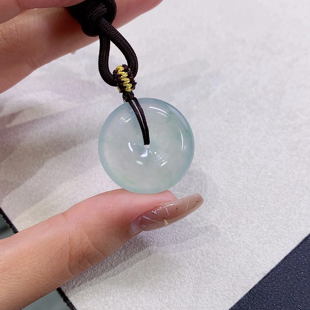 翡翠未镶嵌吊坠(不含链)24-6.9