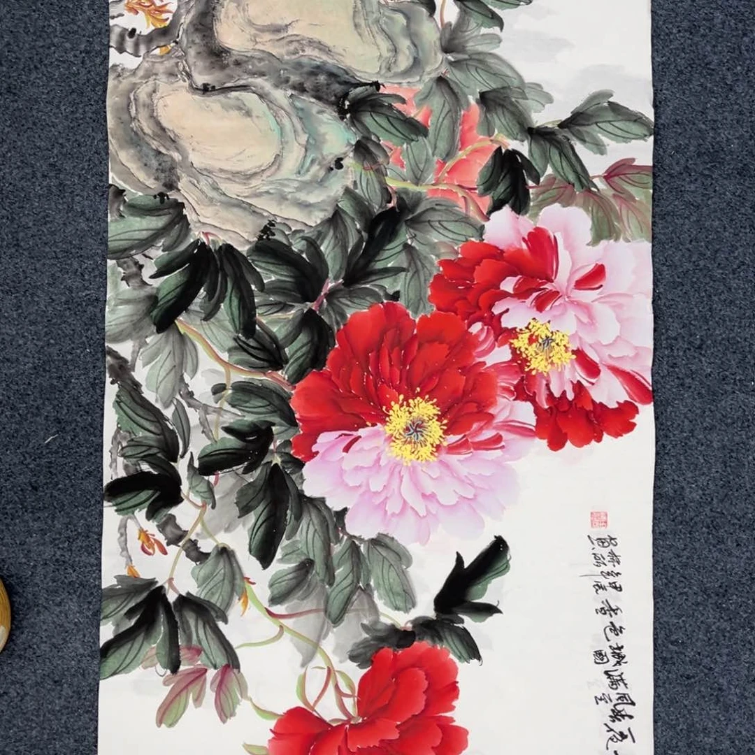 国画手绘画作品和绘画