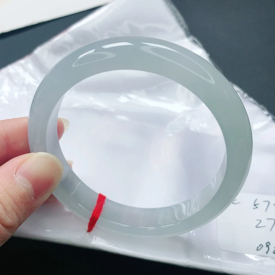 翡翠手镯未镶嵌缅甸天然A货翡翠