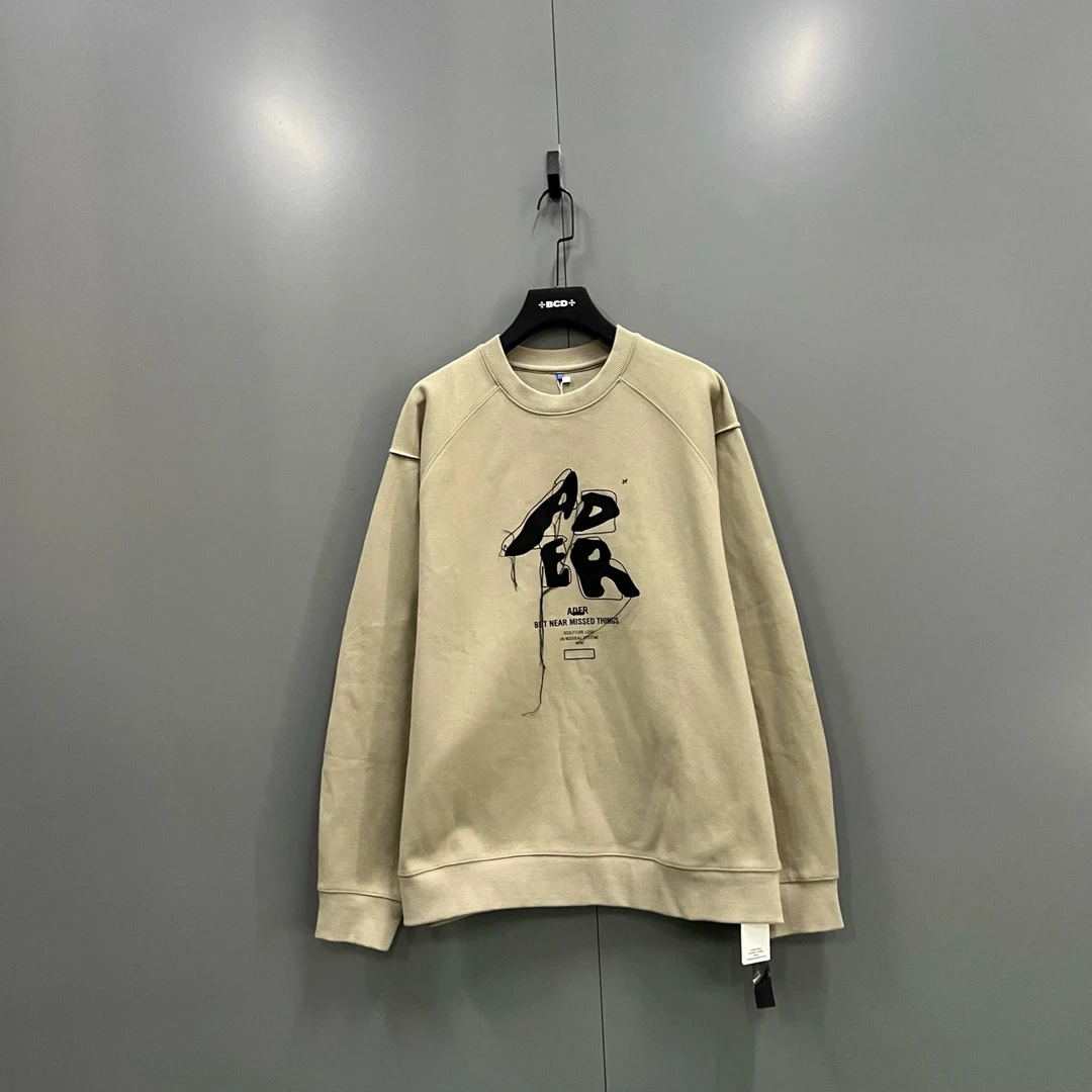 未使用 maje c620 ADER ERROR 字母刺绣卫衣 A2码 009507