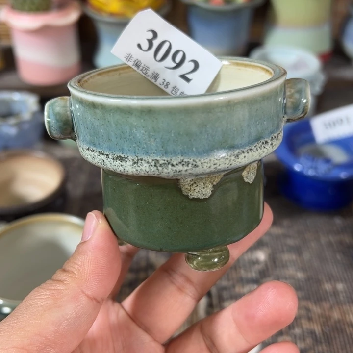 口6 手工花盆满30包邮