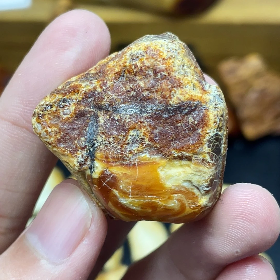 未镶嵌定制琥珀无****8定制