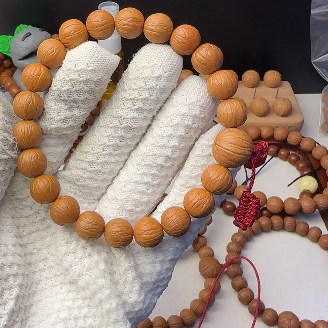 照***清猴头核桃吊坠三维同尺12聚宝盆